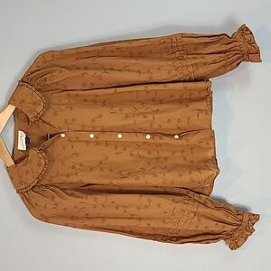 Universal Thread Brown Button Down Shirt